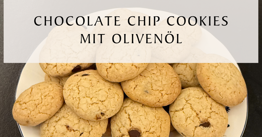 Chocolate Chip Cookies mit Olivenöl