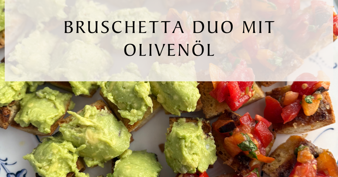 Bruschetta Duo mit Olivenöl